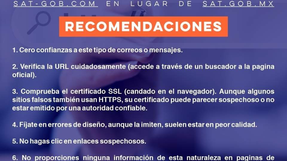 Alerta Gobierno de Sonora por páginas espejo para cometer fraude